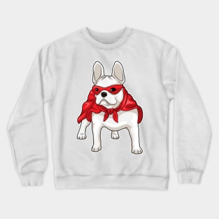 French Bulldog Cape Mask Crewneck Sweatshirt